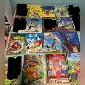 4/ $10 Wonderful world of Disney book Collection